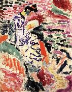 Henri Matisse Woman in a Japanese Robe oil painting on canvas